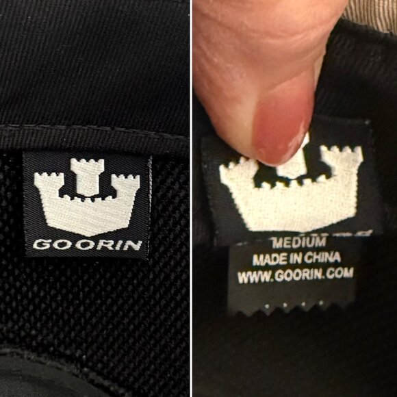 Goorin Bros Womens Beige Pinstripe Bucket Hat Rhinestone Accent Medium - Picture 13 of 15